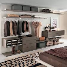 The depth of the different modules is only one and is 590 mm. Modular Fitted Walk In Closets Diotti Com