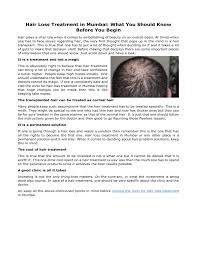 A widow's peak, which is a dominant genetic trait and may be an indicator of hair loss or susceptibility to hair loss. Hair Loss Treatment In Mumbai What You Should Know Before You Begin