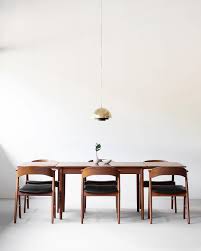 Noden On Instagram Vintage Danish Dining Table Chairs In Teak Fully Restored Simple Yet Fi Danish Dining Table Dining Table With Leaf Danish Dining Rooms