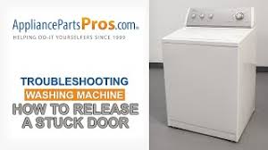 The door latch is a part on both front load washing machines and top load washers. How To Unlock Whirlpool Top Load Washer