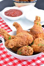 Truly crispy fried chicken tenders are golden brown and ready in under 15 minutes. Crispy Fried Chicken Drumsticks Chef Lola S Kitchen