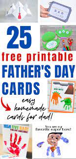 Express your love with our warm father's day ecards and make him feel. Homemade Diy Father S Day Cards With Free Printables