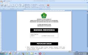31 contoh kop surat resmi dan tidak resmi yang benar romadecade. Contoh Soal Ujian Madrasah Um Bhs Indonesia Madrasah Ibtidaiyah Tahun 2021 Antapedia Com