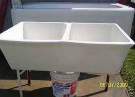 Porcelain sinks are notorious for scratching and staining. Porcelain Utility Sink Double Bowl 125 Binghamton Laundry Sink Laundry Room Design Sink
