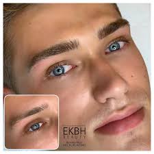Microblading Men A Natural way to enhance your masculine brows. As men age,  brow hairs become sparse & less dense. This procedure uses a small tool  with tiny needles to deposit the