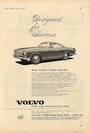 Designed For Success Volvo Ad Volvo P1800s Volvo Cars