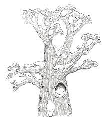 Thecoloringpages.blogspot.com it s difficult to overemphasize the pattern: Hollow Tree Top Tree Coloring Pages Coloring Pages Drawing Tree