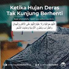 7 808 Likes 7 Comments Indonesia Bertauhid Asli Indonesiabertauhidofficial On Instagram Ketika Hujan Deras Tak Kunjung Berh Hujan Doa Kekuatan Doa