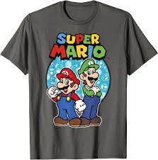 Power up your super mario party with the help of these creative birthday party ideas! Buy Nintendo Super Mario Luigi Mario Brothers Ready To Play T Shirt Online In Turkey B07zzvvw8h