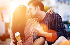 Man and woman having fun in bed tickling hugging kissing enjoying relationship. Wallpaper Girl Love Woman Man Kiss Boy Mood Hug Ice Cream Feeling Kissing Couple Ice Cream Cone Images For Desktop Section Nastroeniya Download