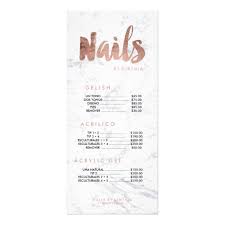 Professionally designed price lists and menus no longer have to cost a fortune. Nails Modern Gold Typography Marble Price List Rack Card Menu De Salon Diseno De Salon De Unas Ideas Para Salon De Pedicura