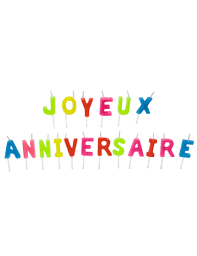 Compte ta vie par les sourires et non les larmes et compte ton âge par les amis et non les années. Kerzen Joyeux Anniversaire Partydeko Und Gunstige Faschingskostume Vegaoo