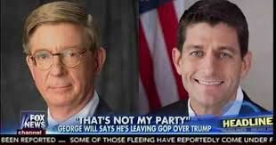 That S Not My Party George Will Says He S Leaving Gop Over Donald Trump Fox Friends Cnn