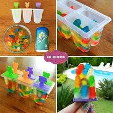 Sprite Lollies Gummy Bear Popsicles Summer Snacks Fun