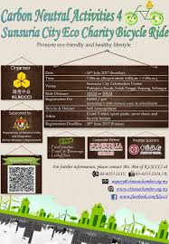 Tour by fresnel media sdn bhd. Carbon Neutral Activities 4 Sunsuria City Eco Charity Bicycle Ride Klsccci