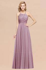 Bmbridal Halter Crisscross Pleated Bridesmaid Dress Blue Chiffon Sleeveless Maid Of Honor Dress Halter Bridesmaid Dress Maid Of Honour Dresses Bridesmaid Dresses