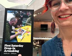 First Saturday drop in Art making at the National Gallery of Art was  perfect. Tears of joy leaked from my eyes when I saw all the kids( of all  ages) coloring my