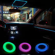 Car Decorative Strip Light Car Interior Lights Ambient Lighting Retrofit Body Trim Interior Led Cold Interior Led Lights Car Interior Diy Car Cleaner Interior