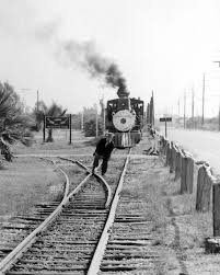 Buster Keaton Photos And Quotes Bizarre Los Angeles Train Rides Knotts Berry Farm Railroad Tracks