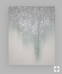 Black And Silver Wall Art Uk Pin By Maria Cervini On Artist S World Diy Canvas Glitter Canvas Diy Wall Art