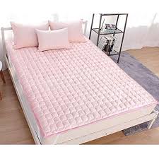 Haopengfei Anti Slip Thin Mattress Soft And Comfortable Breathable Dry Bed Pads Are Easy To Wash Quick Dry C 180x200cm 71x79inch Thin Mattress Bed Pads Bed