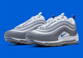 Nike Air Max 97 Hyper Royal Cool Grey Ck0896 100 Release Info Sneakernews Com Nike Air Max 97 Air Max Nike Air Max