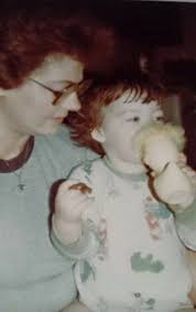 It's 1977 and my Momma gave me this little yellow duck with fuzzy hair.  When I shake it powder comes out. It tastes bad but I still keep putting it 