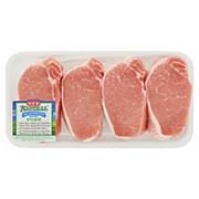 Put on skewers with veggies of choice, and turn. H E B Natural Pork Center Loin Chop Boneless Shop Pork At H E B