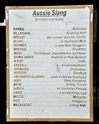 Aussie Slang Australia Quote Aussie Australian Slang