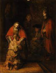 So he divided to them his livelihood. File Rembrandt Harmensz Van Rijn Return Of The Prodigal Son Google Art Project Jpg Wikimedia Commons