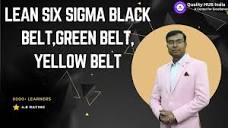 What does Lean Six Sigma Green, Yellow, and Black Belt ...