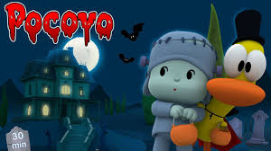 Pocoyo arts and crafts halloween. Pocoyo In English Halloween Marathon 30 Min Full Episodes Videos And Cartoons For Kids Youtube