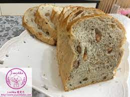 果仁亞麻籽健康吐司 麵包機搓粉 焗爐烘焙 food bread