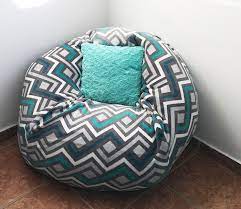 The wide bottom and low back make this a fun place to lounge and a colorful fabric choice will make it the most popular seat in the house. The Easiest Diy Bean Bag Chair Tutorial Learn To Create Beautiful Things