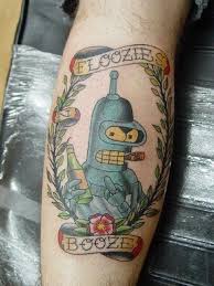 Bite My Shiny Metal Aff Flag Pin On Tattoos