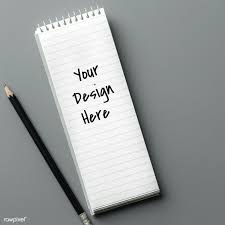 Notebook Mockup And A Pencil Free Image By Rawpixel Com Free Stationery Free Packaging Mockup Planner Stationery