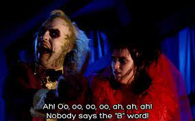 Nobody says the b word! B Word B Words Words Sayings