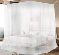 Ciel De Lit Romantique Moustiquaire Pour Lit - Ciel De Lit Blanc Pour Lits  Simple Ou Double - Installation Facile Pour Chambre, Voyage Ou Maison ...