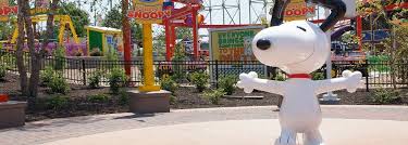 Kids Rides Kids Activities At Planet Snoopy Worlds Of Fun Worlds Of Fun Planet Snoopy City Kid