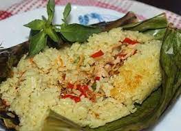 Resep Cara Membuat Nasi Bakar Ikan Teri Sedap Resep Resep Nasi Resep Masakan Asia