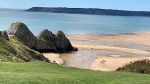 Swansea is the second largest city in wales (after cardiff). Three Cliffs Bay Holiday Park Swansea Wales Alan Rogers
