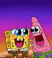 Spongebob and patrick drawing pinterest. Pin On Dibujos Spongebob Drawings Spongebob Painting Cartoon Wallpaper