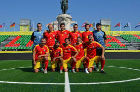Dakikada milli takım öne geçti. Moldova International Socca Federation