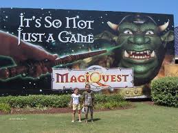 Using a magic wand you explore a world filled with creatures and characters. L Entree Dans La Foret Enchantee Picture Of Magiquest Myrtle Beach Tripadvisor