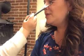 Watch Kelly LaBrecque as She Let's Her Young Boys Do Her Makeup