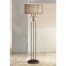 Marlowe Bronze Woven Metal Floor Lamp By Franklin Iron Works 4g489 Lamps Plus Rustic Floor Lamps Contemporary Floor Lamps Floor Lamp