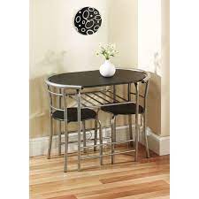 Shop our small dining tables selection from top sellers and makers around the world. Reenan 3 Piece Dining Set Small Table And Chairs Small Kitchen Tables Space Saving Dining Table