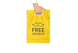 Mockup Of A Male Hand Holding A Plastic Shopping Bag Fully Layered Psd With Smart Objects The Dimensions Are 3521 X Plastic Bag Design Bag Mockup Plastic Bag