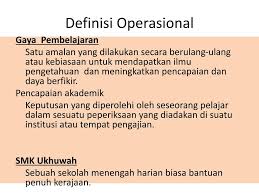 Di kelas, saya selalu menekankan bahwa tulisan akademik merupakan suatu karya pemikiran. Ppt Gaya Belajar Dalam Kalangan Pelajar Pra U Di Smk Ukhuwah Kota Bharu Powerpoint Presentation Id 936670