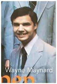 One of the Kingsmen's best and most powerful voices was Wayne Maynard.  Wayne came to the group when Squire Parsons left to begin his solo  ministry. Wayne introduced several songs to gospel
